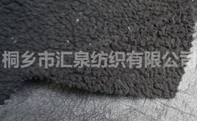 纬编麂皮绒复合毛皮